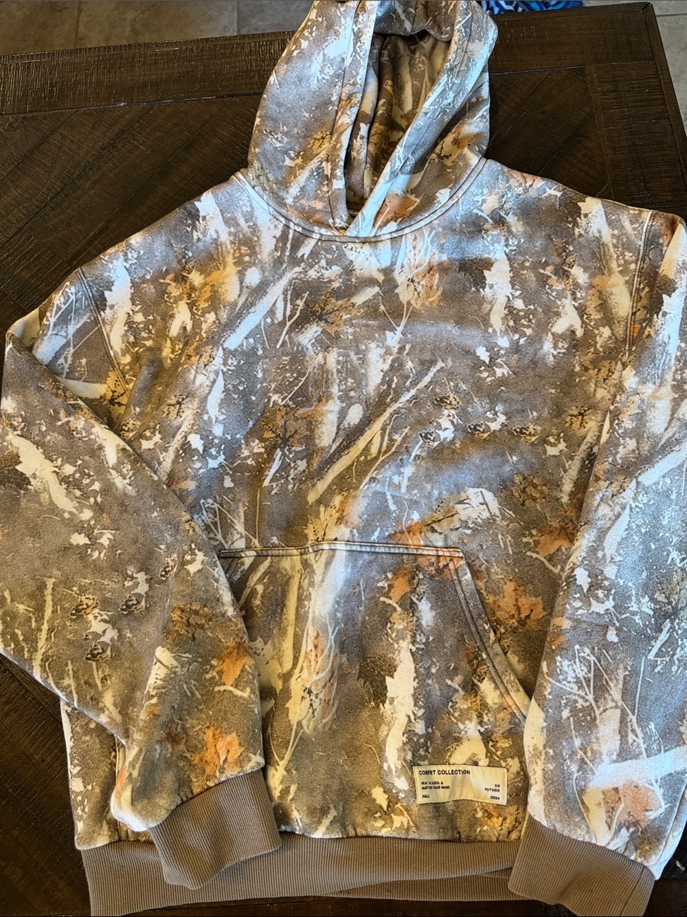 Comfrt camo sweat set